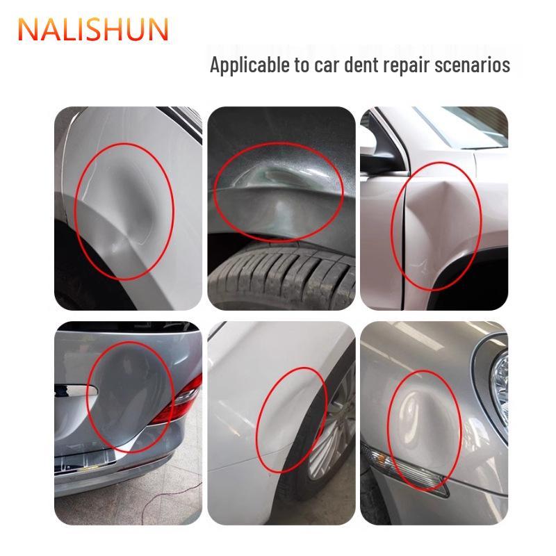 Seamless Dent Repair Pulling Tool Set: Suction Cup & Large Pull Hammer