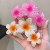 Vintage Damen Mehrfarbige Frangipani Fee Haarspange