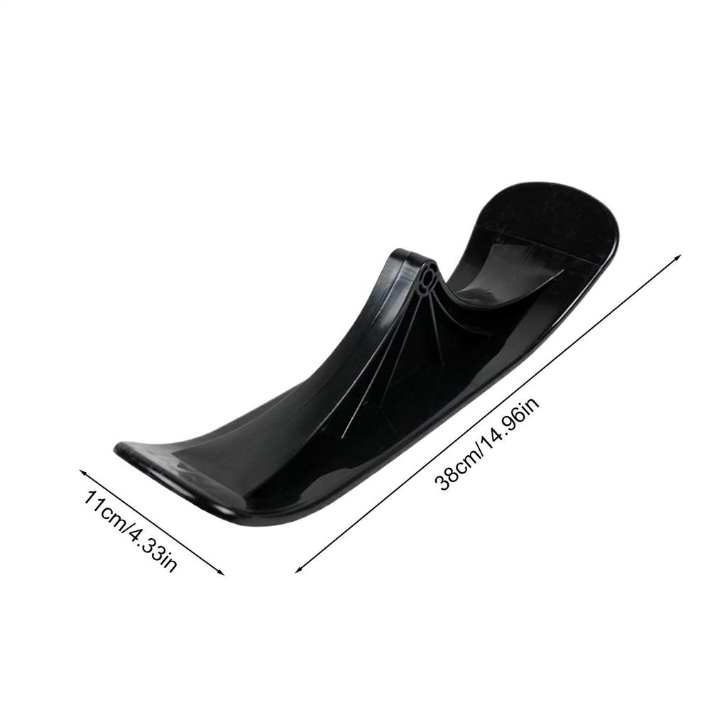 Schneescooter Umbausatz 1 Paar Leichtgewicht Ergonomisch Wintersport Schlitten Schnee Schlitten Ski Scooter Umbausatz für Sand