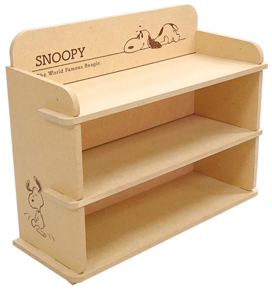 Usine Nagano Rangement Snoopy Assemblage Facile Mini Étagère SNB1680SN