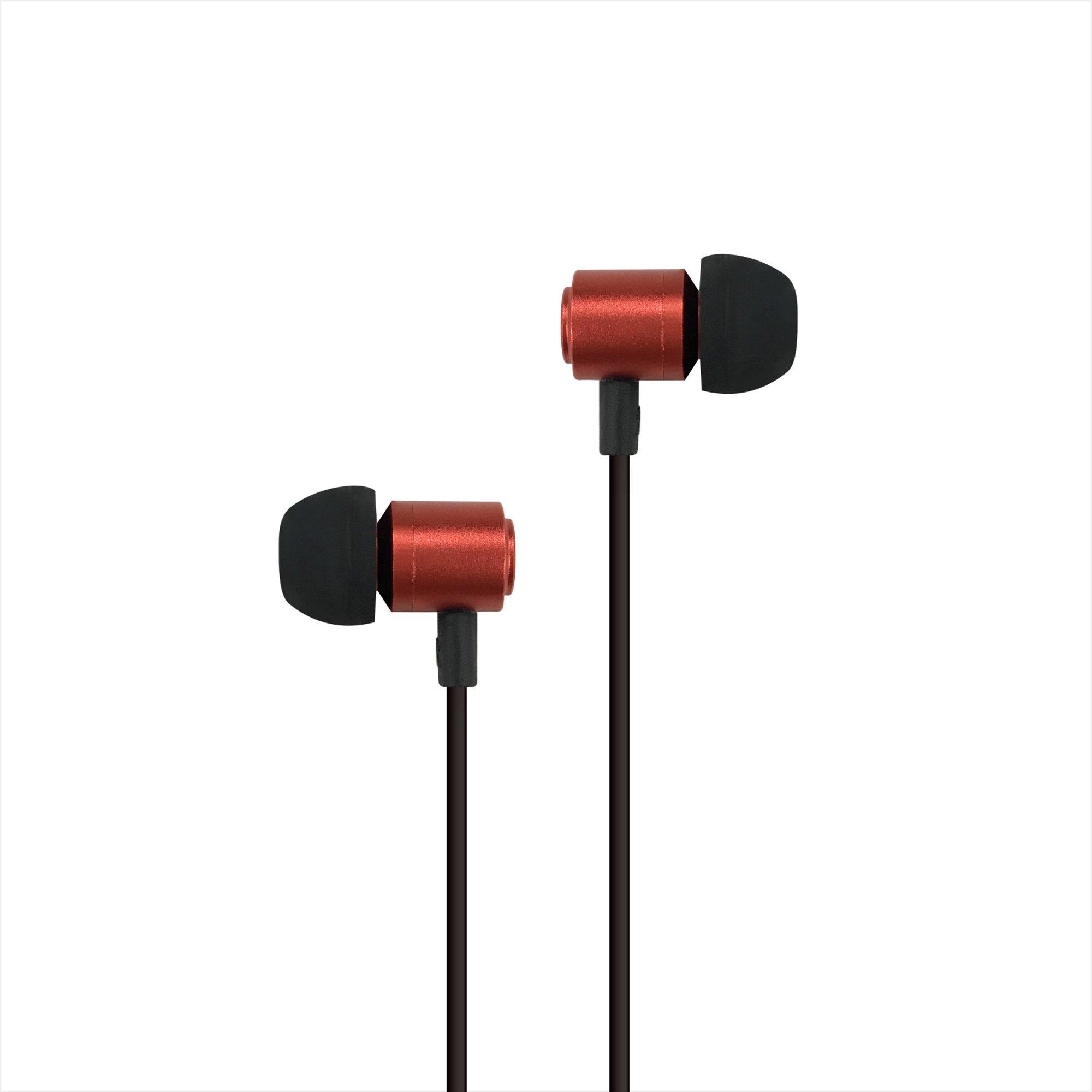 

x Спільно розроблена співпраця серії HSE навушники канального типу, сумісні з джерелами звуку RD Червоний RD [eEarphones Alpex] високої роздільної здатності червоний