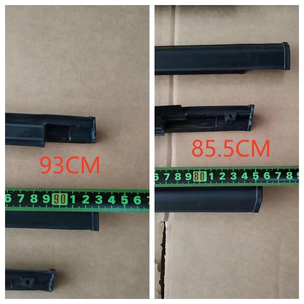 Mitsubishi Lancer 1995-2000 Window Trim: Water-Blocking Sealing Wiper Strips & Outer Glass Pressure Strips