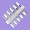 10pc/Set Ceramic Milling Cutter Nail Drill Bits Burr Gel Polish Remove Tools Cuticle Electric Manicure Files Kit Accessories