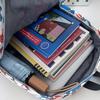 High Value Trendy Cool Personality Graffiti Backpack Junior High School Students Lightweight Large Capacity Backpack