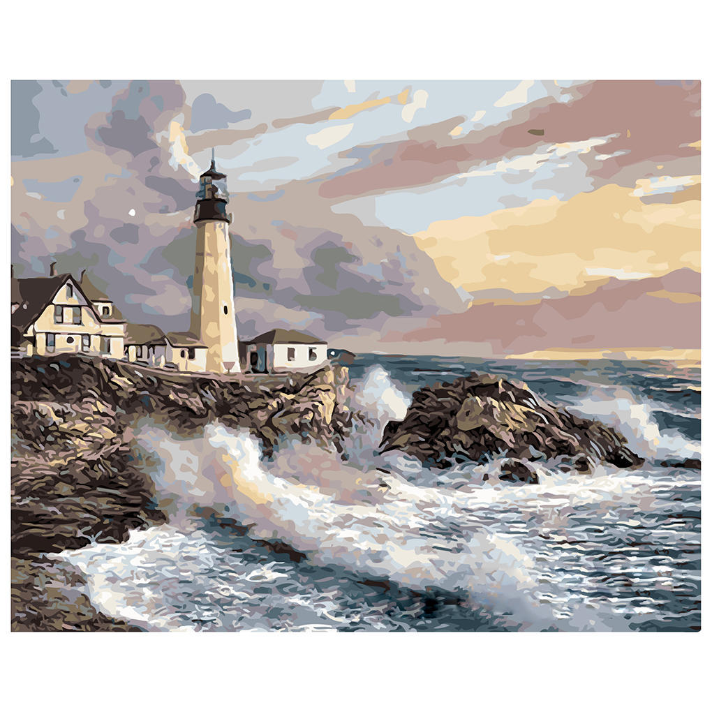 

Маслянная живопись по цыфрам 40x50cm