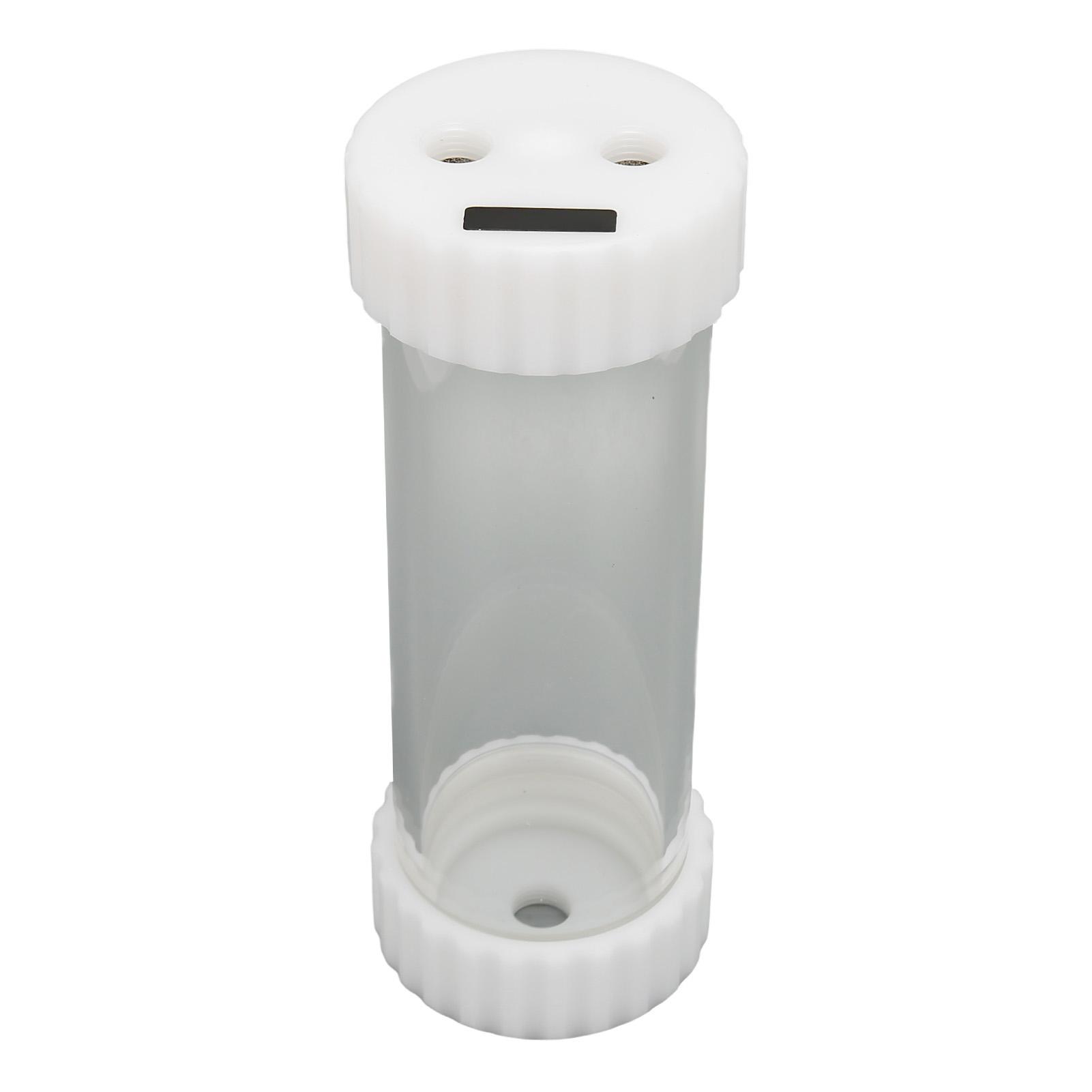 Water Cooling Transparent Cylindrical   60mm Outside Diameter   Cooling G1Celsius4 Thread PMMA POM CPU Water