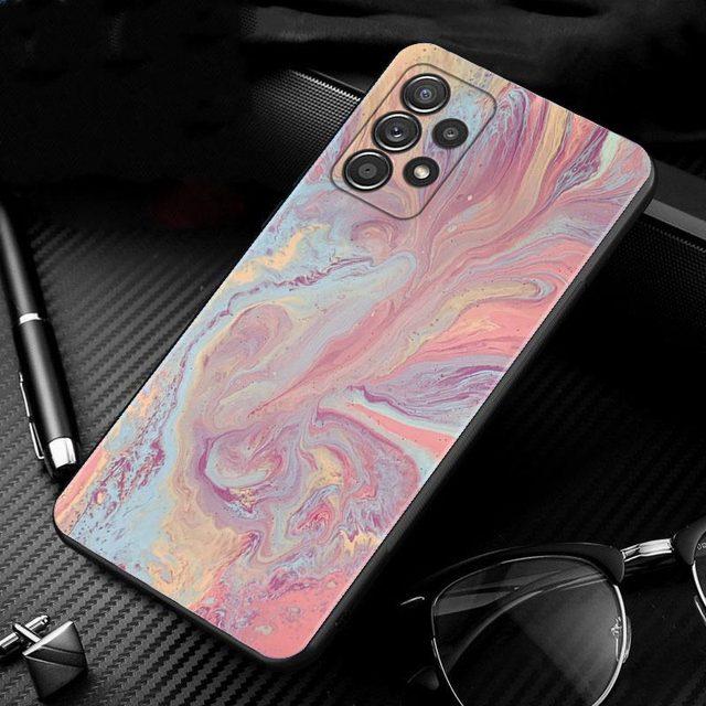 Fall für Samsung Galaxy A71 A51 A41 A12 A21s A23 A52 A72 A22 A03s A52s A53 A73 A32 A33 A13 Schönheit Marmor Gold Textur Quicksan