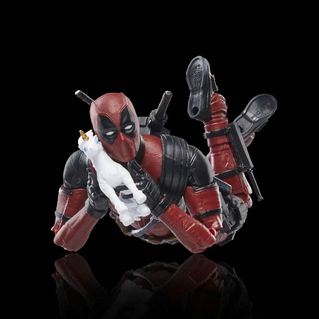 Deadpool Action Figure With Articulated Joints And Movie Accurate Wolverine Suit