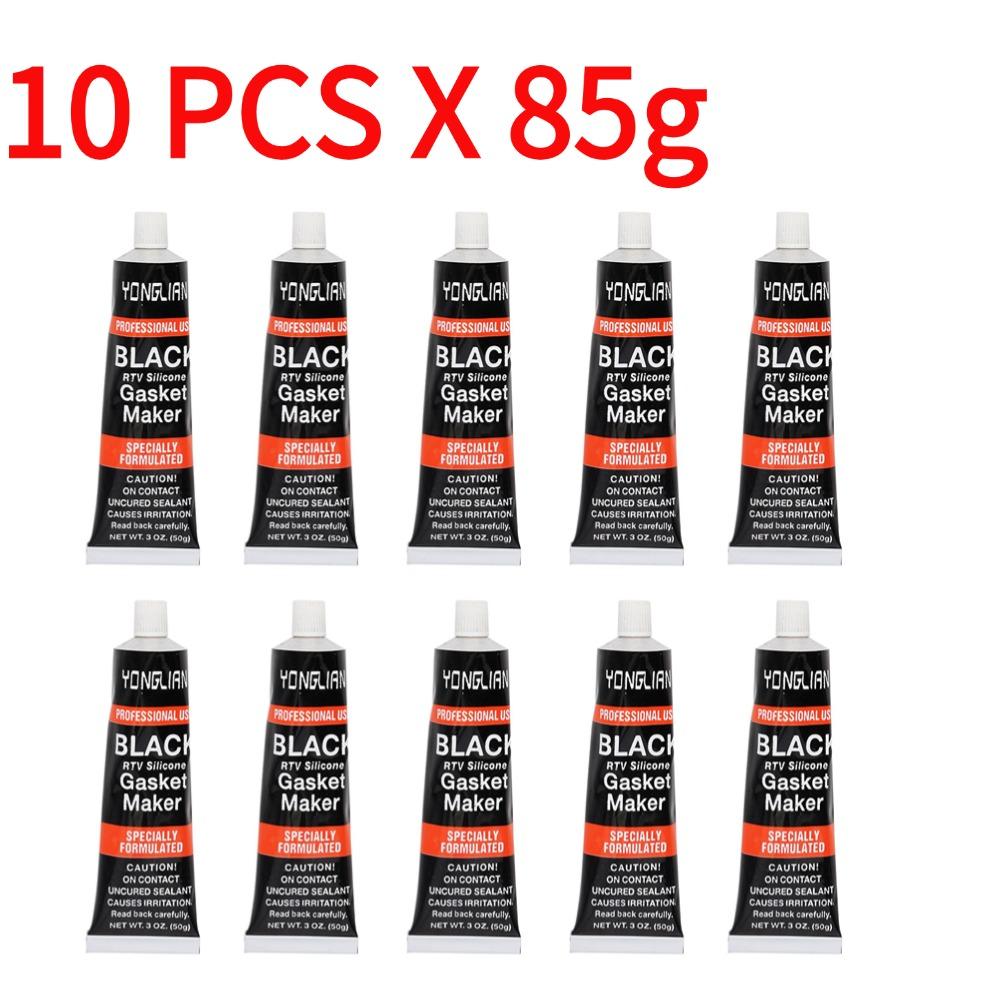 5/10PCS Motor Gasket Sealant Automotive Engine Sealant Adhesive High Temperature Black RTV Silicone Gasket Maker Car Glue