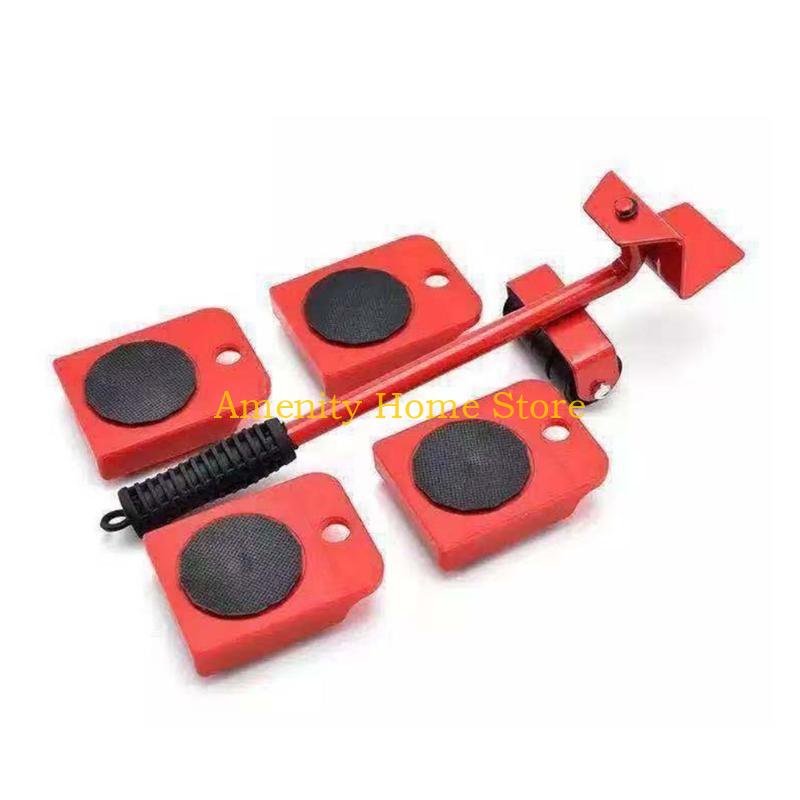 F26C Furniture-Mover Lifter Kit Heavy Duty Furniture Lifter Mover-Slider Move-Roller with 360 Degree Rotatable Pad for Sofa