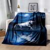 Gothic Style Blanket Soft & Cozy Great for Bed Chair Livingroom Four Seasons Universal Playful Design Suitable for Gifting Relatives and Friends