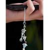 Sweet Dessert Theme Beaded Phone Strap Handmade Resin Charm for Women Girls Lovely Gift Keychain Bag Accessory