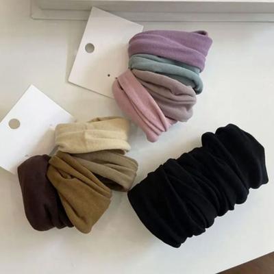 4 Peças Corda de Cabelo Espessada Alargada Elástico de Cabelo de Alta Elasticidade Cor Sólida Suportes de Rabo de Cavalo Acessórios de Cabelo Macios