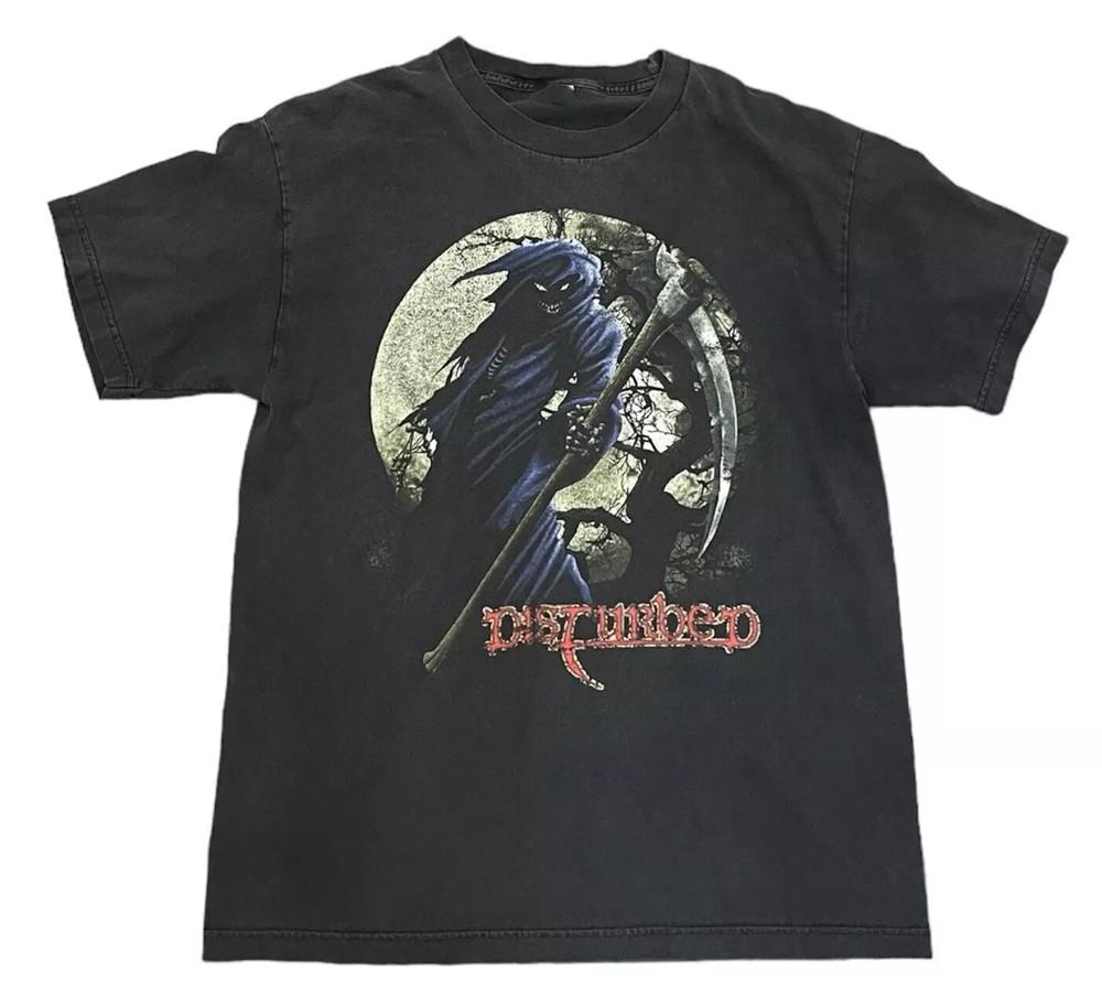 Disturbed S-5XL Band Tee T-Shirt Black Black New UR339 S
