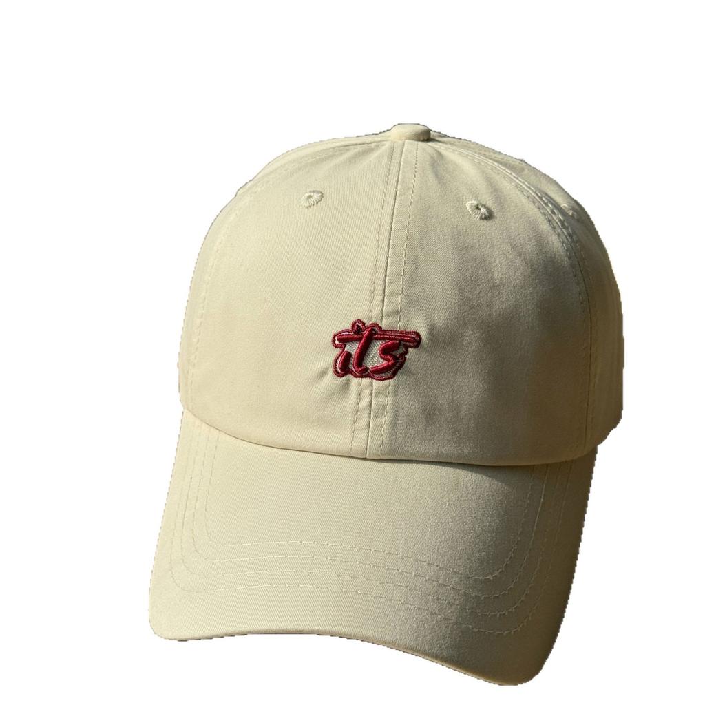 Korean-style all-season hat for men and women, with three-dimensional letter embroidery, soft-top baseball cap, casual and versatile, trendy duckbill