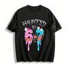 Haunted By 6-7 Kids Halloween Dessert Ghost Print Top Pure Cotton T-shirt