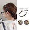 Anti Slip Hair Grip Textured Edge Comfortable Headbands For Daily Use Sports Hair Accessories Multiple Colors