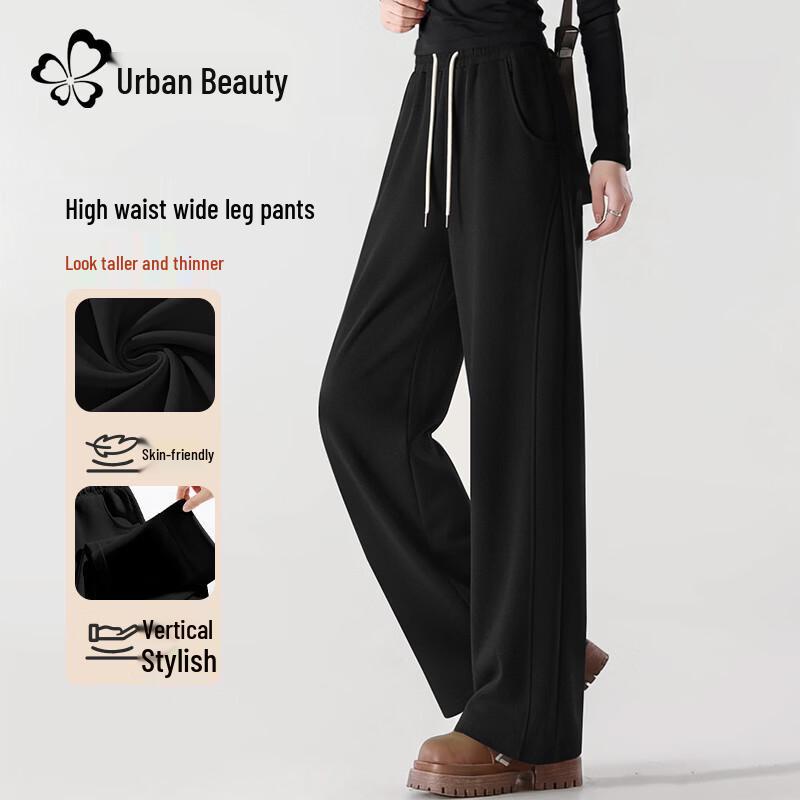 

Women s Wide-Leg Casual Pants S