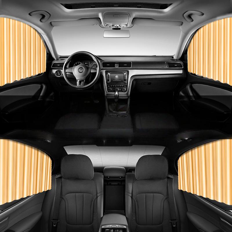 

Car Side Window Sun Shade Blinds - Baby Sun Protection, Heat Insulation, Privacy Curtain Rear Single