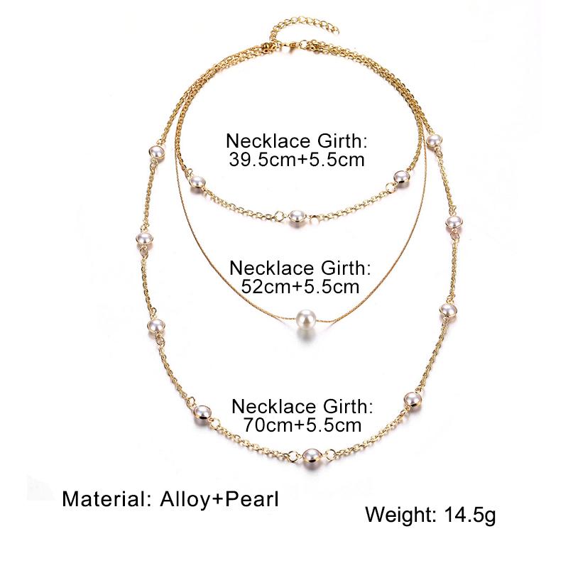 Böhmische Dame Perle mehrschichtige Blume Schleife Herz Halsband kurze ultrafeine Schlüsselbeinkette Halskette