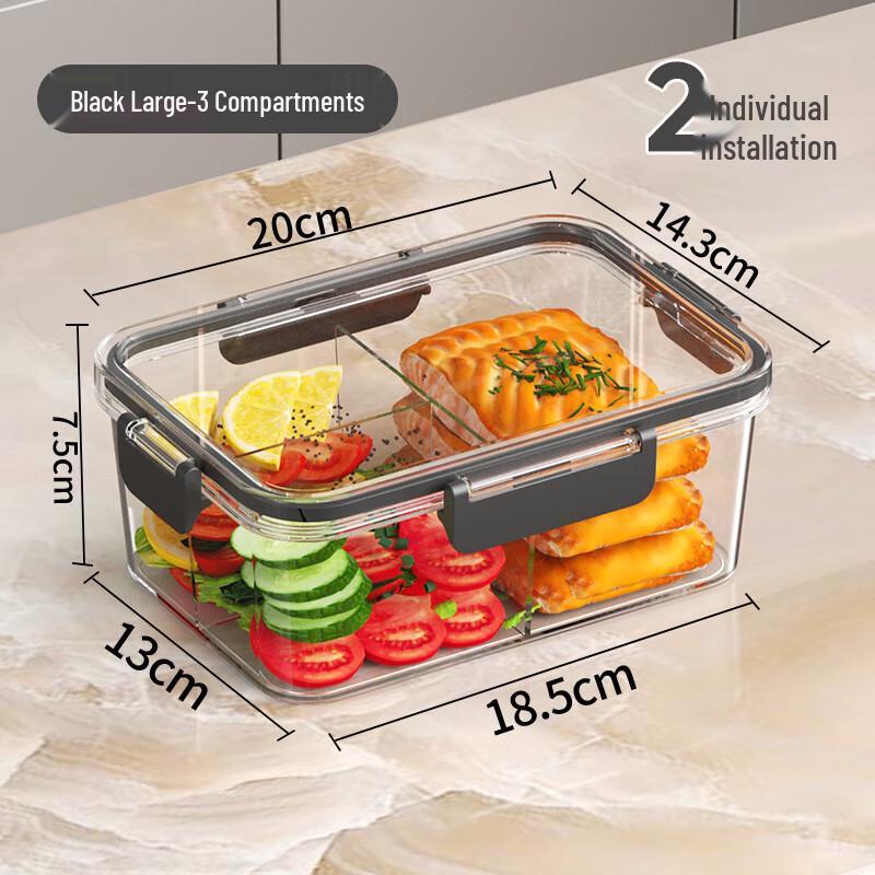 Tilona Divided Food Storage Container Set