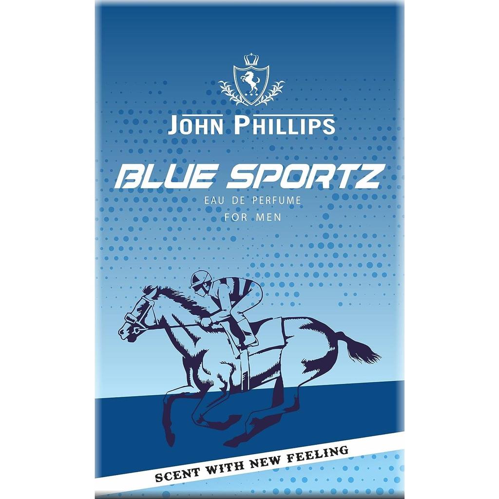 Blue Sportz Gym & Sporty Wear Eau De French Perfume For Men - 100 Ml