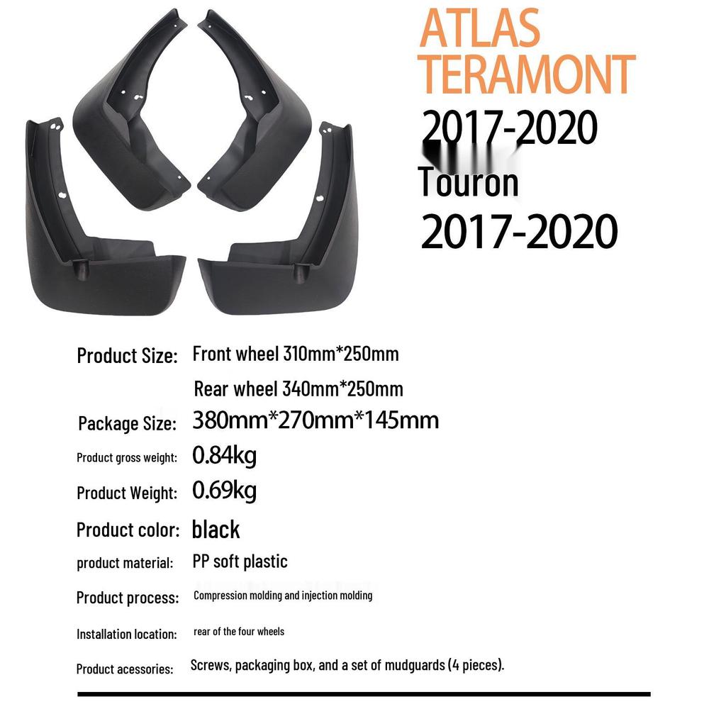 Volkswagen Teramont ATLAS 2017-2020 Blatník pro přeshraniční modely