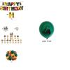 Colorful Spy X Family Party Decorations Balloon Banner Cake Topper More