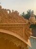 Handgeschnitzter Hindu-Tempel aus Teakholz mit LED-Beleuchtung