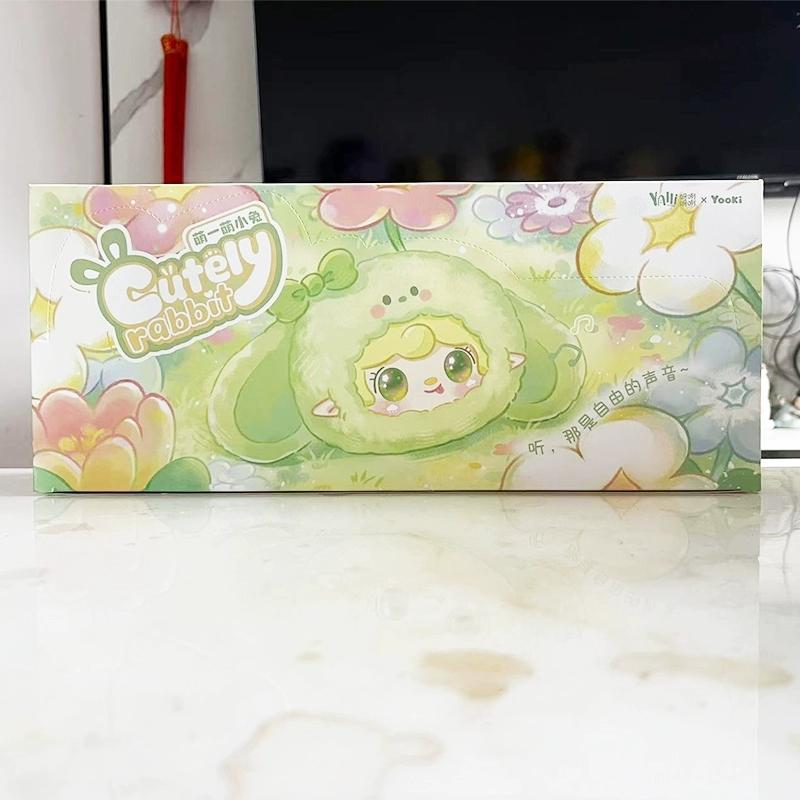 Latest Hot Sell Genuine Yooki Cute Bunny Series Blind Box Popular Toy Adorable Plush Doll Keychain Bag Charm Gift For Girls and Women