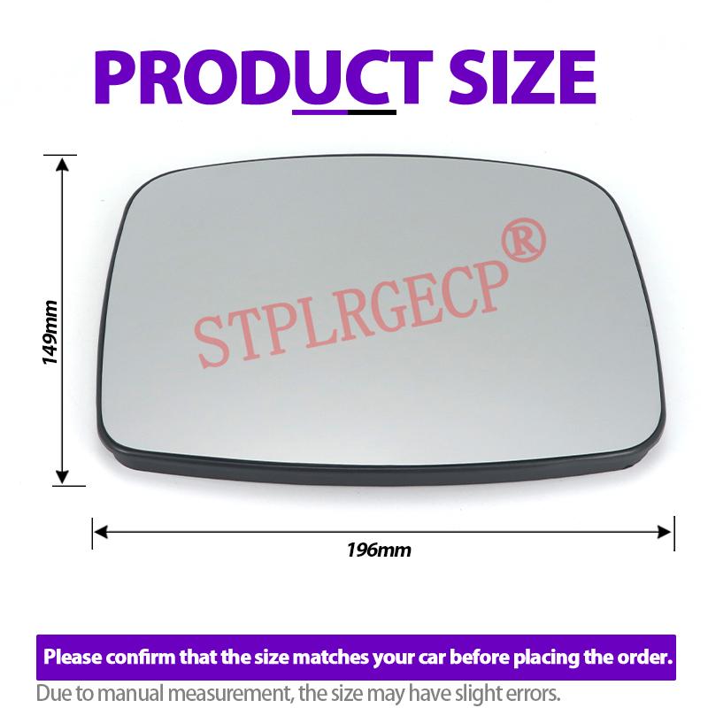 For Mercedes-Benz V-Class Vito MPV W638 1996-2003 Left Right Door Side Wing Mirror Glass Heated Clear Rear View Rearview LH RH