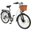 Vélo Électrique - DYU - C6 - 26 Pouces - Moteur 350W - Batterie 36V 12.5Ah - 70KM Autonomie - Blanc