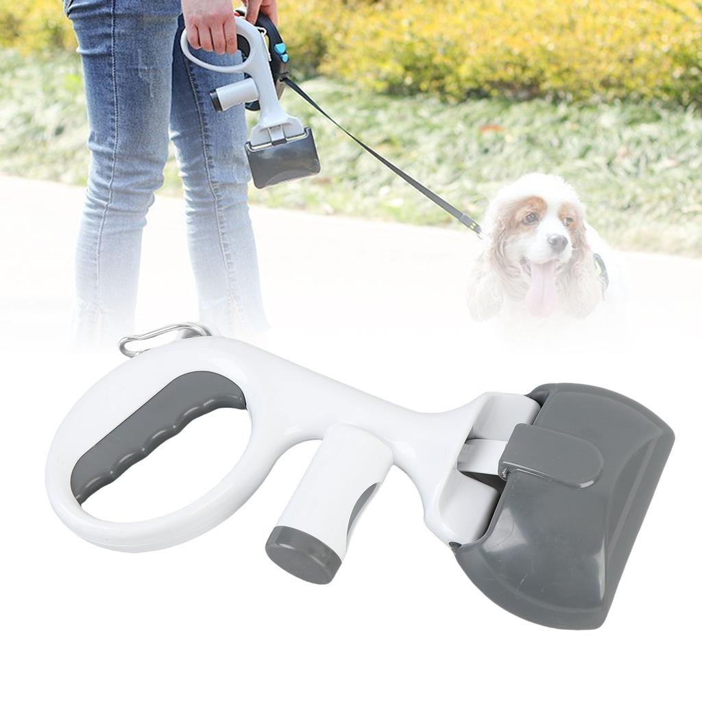 Portable Dog Waste Picker Pet Poop Grabber Cleaning Tool for Outdoor Walking Camping Picnic