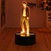 Anime Figures 3D Lamps Attack On Titan LED Night Light Cartoon Children Gifts 7 Colors Smart Touch USB Lamp Bedroom Decoration