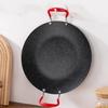 Stove Top Grill Korean Pan Camping Stove Grill Round Griddle Pan Non-Stick Indoor Korean Grill Korean Barbecue Grill With Handle