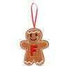 Christmas Gingerbreads Man Decorative Pendant Christmas Tree Pendant Christmas Letter Biscuits Man