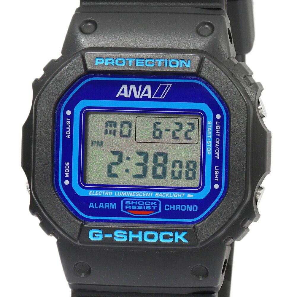Used Casio G-SHOCK (G-Shock) ANA collaboration in-flight sales limited DW-5600VT dual use