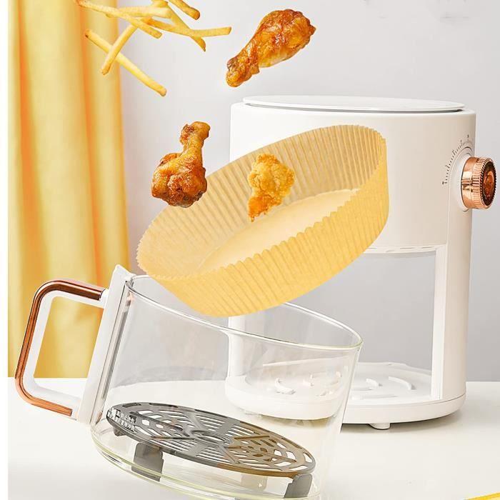 Papier jetable pour friteuse - INF - 50 pièces - Marron - Protection contre les salissures - Prêt à l'emploi