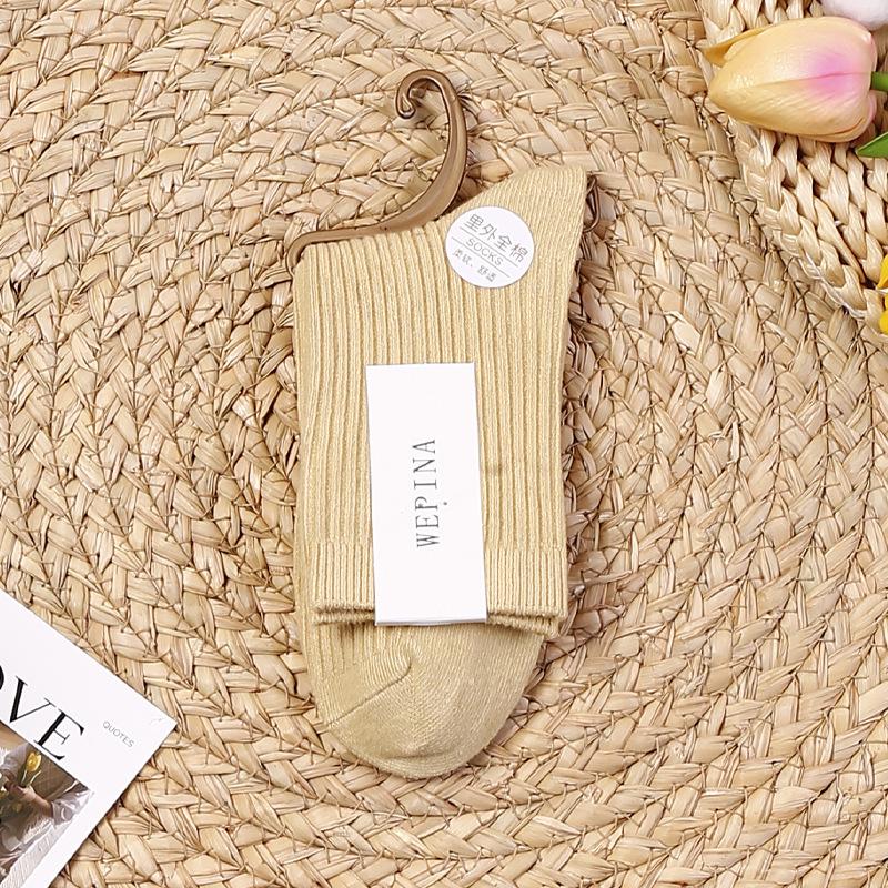 2025 Nowe Damskie Skarpetki z Czystej Bawełny o Niskim Kroju - Antyzapachowe, Pochłaniające Pot, Do Połowy Łydki, Idealne na Wiosnę i Lato.