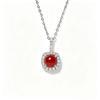 S925 Sterling Silver Zodiac Birthstone Necklace - Natural Gemstones, Light Luxury, Perfect Birthday Gift