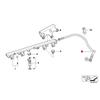 F9-Fuel Hose Inlet To Fuel Rail 13537560586 For BMW E90 325I 325Xi E91 E92