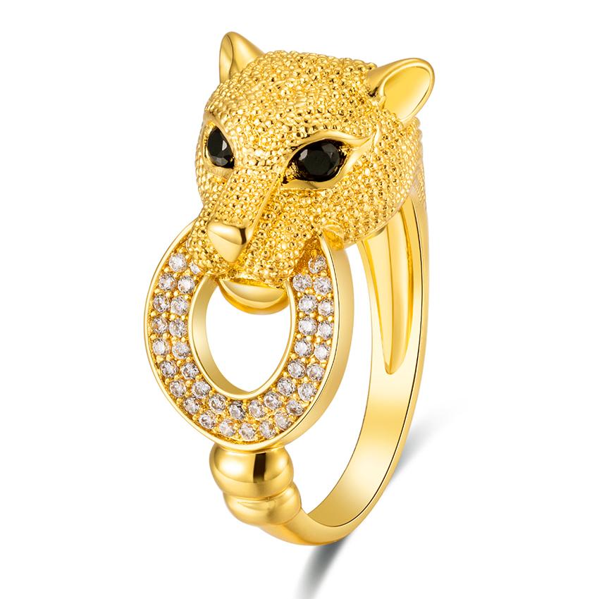 

JENNIESA Роскошное модное женское кольцо из золота 18 карат с открытым квадратом и надписью «Богатство» в подарок на свадьбу 7