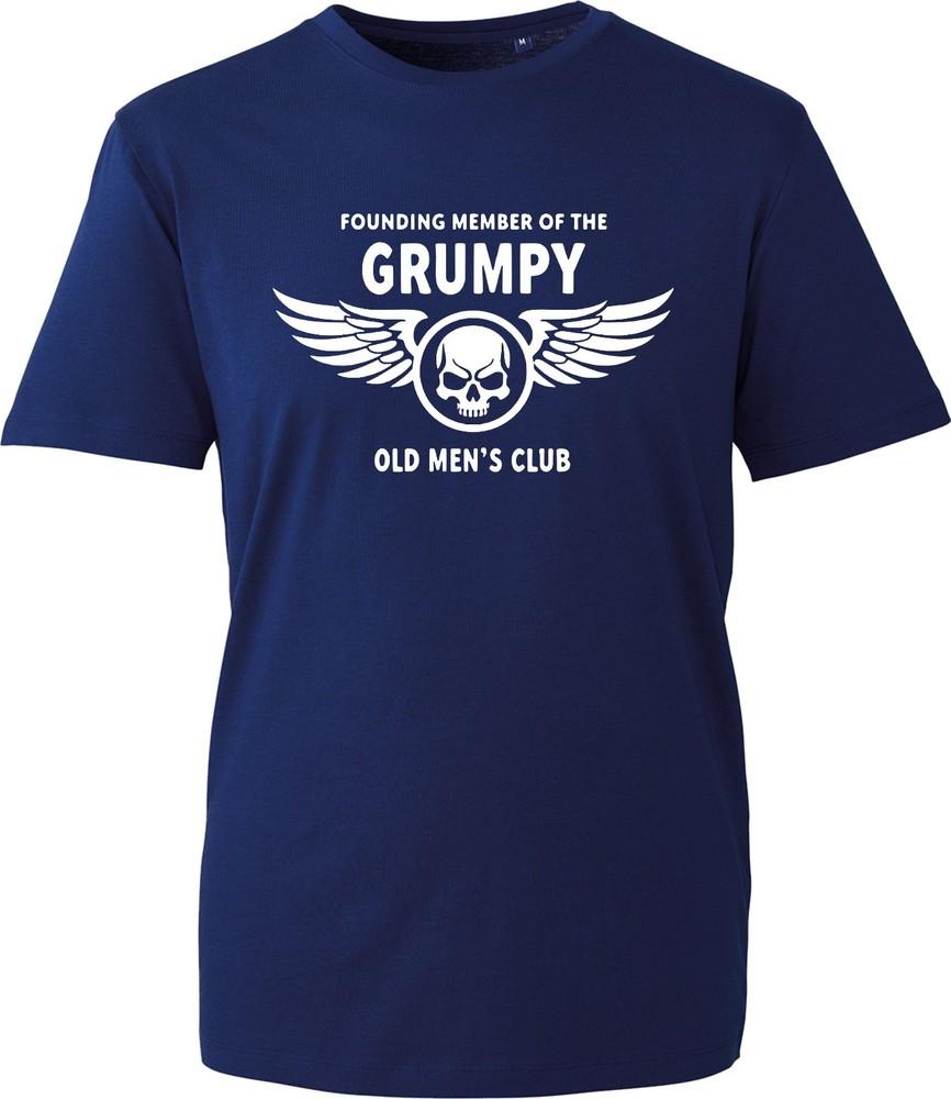 Grumpy Old Unisexs Club Tshirt Funny Sarcastic Graphic Gift For Him Dad Novelty S