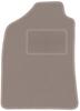 Beige Driver's Mat For: Ford Ranger MK2 Pickup (2007-2012)