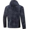 Li Ning Fitness Serie Infrarot Wärme Antistatisch Outdoor Radfahren Klettern Fitness Zip-Up Kapuzenjacke Herrenjacke Schwarz Rockweiß-Grau AFDU963-5