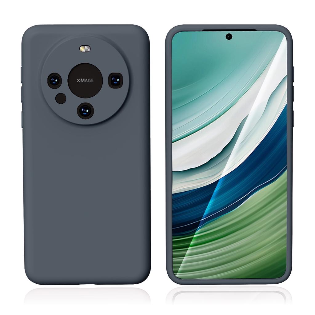 Applicable To Huawei Mate11pro Mobile Phone Case Liquid Silicone Mate11 Simple Solid Color Advanced Sense All-inclusive Anti-drop