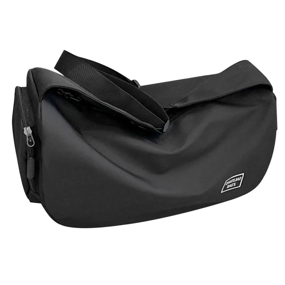 

Solid Color Fitness Bag Large Capacity Fitness Training Bag Wear-resistant Zipper Adjustable Shoulder Strap for Outdoor Football