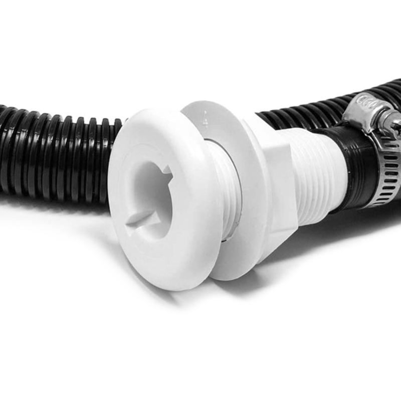 Bilge Pump Installation Kit Bilge Pump Hose 1-1/8-Inch Dia Plumbing Kit 6 FT Quality Kink-free Flexible PVC Hose Clamps