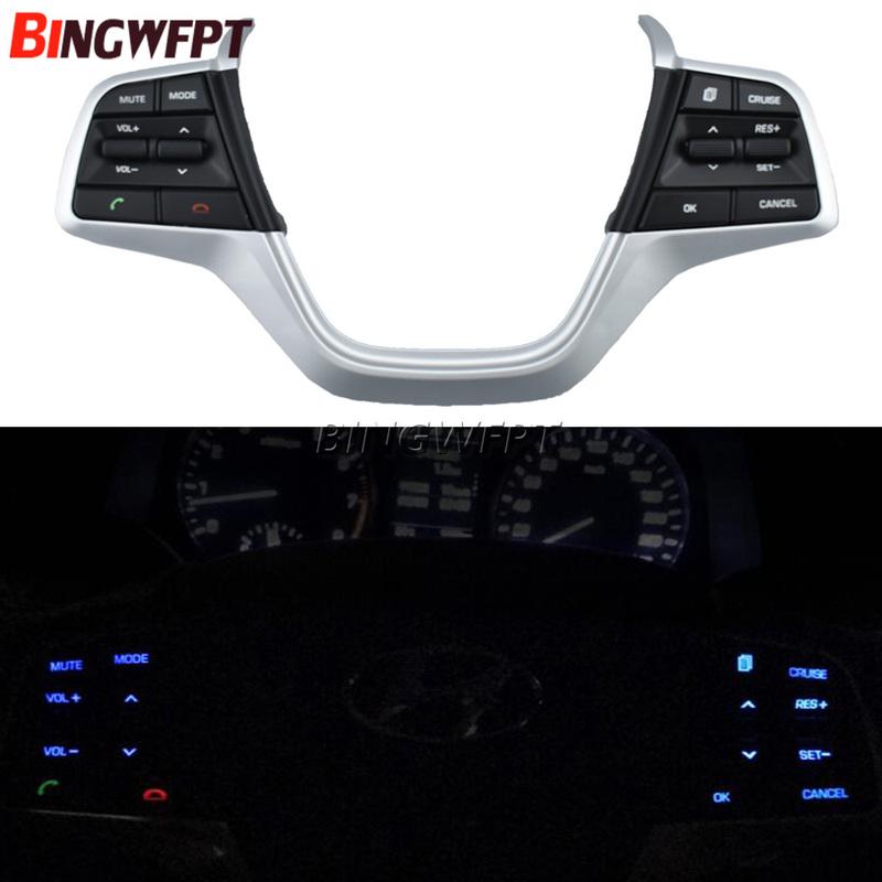 Botones Bluetooth para Volante de Control de Crucero para Hyundai Accent 1.6L 2019 2020 2021 2022