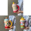 Highdesign Stainless Steel Insulated Tumbler With Straw For Students And Outdoor Use